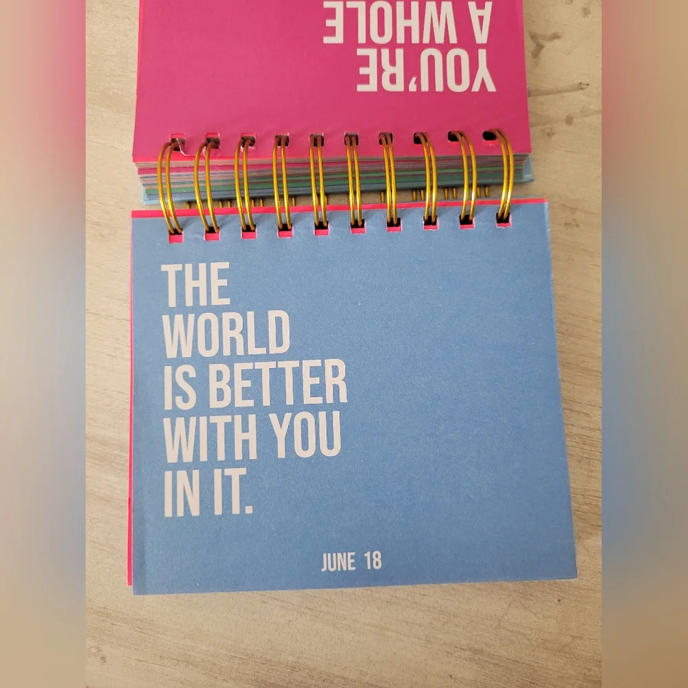 365 Day Motivational/Inspirational Perpetual Calendar 📆 💕